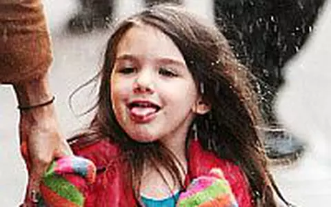 Suri Cruise - Un copil mereu la moda