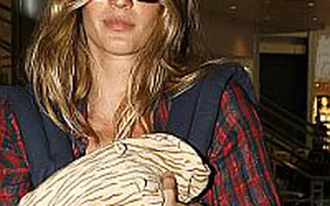 Gisele Bundchen - Calatoreste cu fiul sau, Benjamin