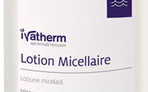 Lotiunea Micelara Ivatherm demachiant inovator pentru orice tip de ten