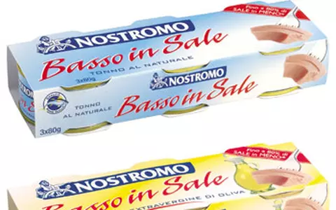 Tonul Nostromo cu un continut redus de sare