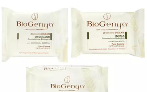 Gama de servetele umede BioGenya, cu ingrediente din culturi organice