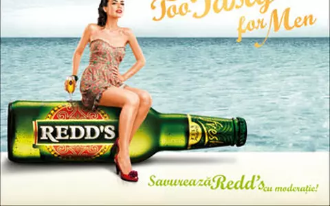 Redd's a lansat campania "Too tasty for men"