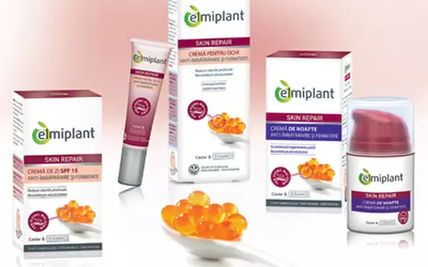 Noua gama antirid elmiplant SKIN REPAIR cu Caviar si Ceramide