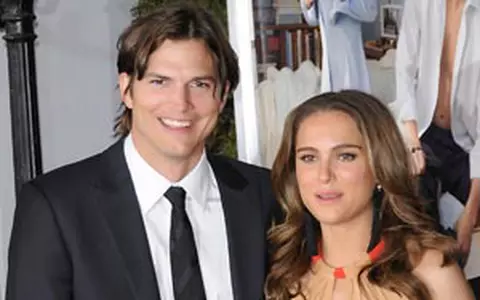 Natalie Portman si Ashton Kutcher - Pe covorul rosu in L.A.