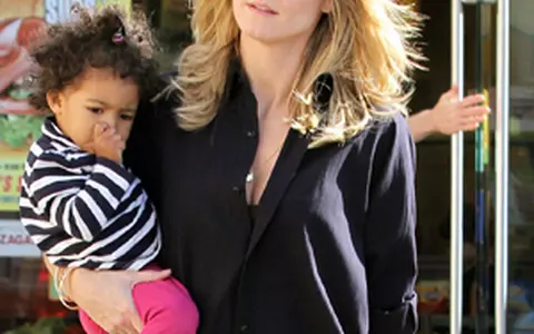 Heidi Klum si Seal - Distractie pe plaja cu copiii