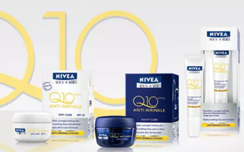 Gama de ingrijire antirid NIVEA VISAGE Q10 Plus