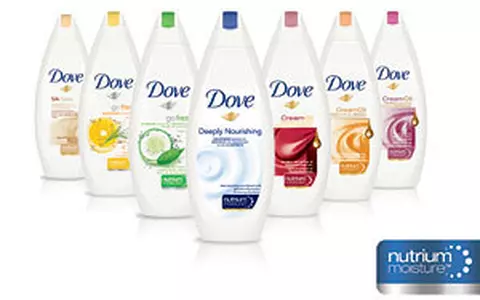 Descopera noile geluri de dus hidratante Dove cu Nutrium Moisture