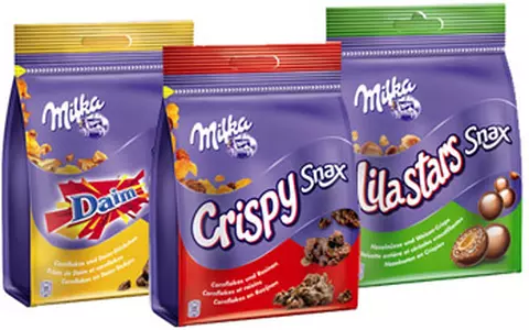 Kraft Foods lanseaza Milka Snax