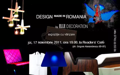 ELLE DECORATION Romania sprijina designul de interior si designul de obiect autohton