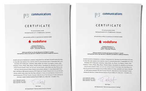 Utilizatorii serviciilor Vodafone de Internet mobil se bucura de cea mai buna experienta si acoperire a retelei (P)