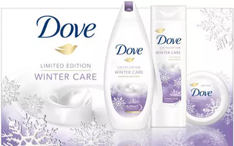 Prima editie limitata Dove Winter Care