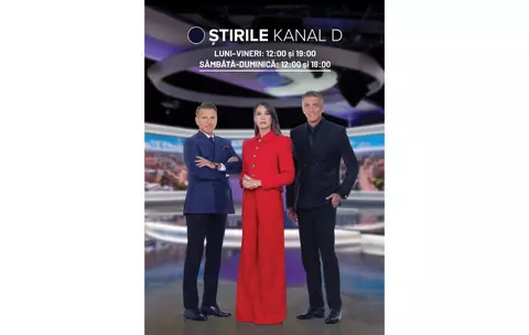 Ştirile Kanal D, un reper de informaţie relevantă pentru publicul din întreaga ţară
