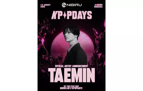 TAEMIN, unul dintre cele mai mari nume ale K-pop-ului mondial, confirmat la K-POP Days NIBIRU