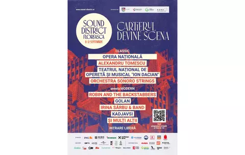 Peste 400 de artiști și 40 de concerte transformă Floreasca într-o scenă urbană pe 11 și 12 septembrie