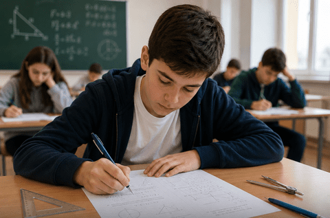Au aparut SUBIECTELE! Ce au avut elevii de rezolvat la Evaluarea Nationala la Matematica