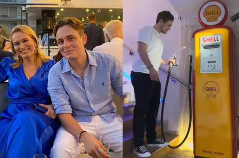 Andreea Esca și-a amenajat casa în stil excentric. Fiul ei, Aris Eram, a filmat obiectele atipice de decor: „Când putem vizita acest muzeu?”