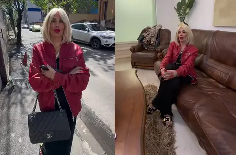 Cum arată apartamentul în care locuiește Raluca Bădulescu cât timp își renovează vila. Are covoare din piele de ponei, iar prețul chiriei e piperat: „Îmi place la nebunie” / Imagini din interior