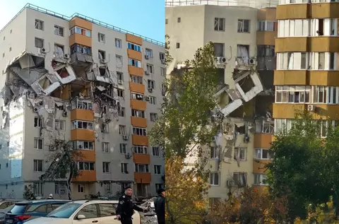 Explozie puternică într-un bloc din Rahova. Bilanțul victimelor crește, a fost activat planul roșu, iar pompierii caută sub dărâmături