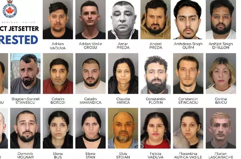 În jur de 40 de români, arestați în Canada pentru furturi și alte infracțiuni. Alții sunt căutați: „Pleacă înainte să putem afla cine sunt”