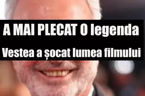ULTIMA ORA! S-a mai stins un mare actor..Din pacate cortina a cazut. DRUM LIN
