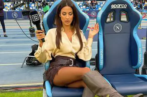 A stat la câțiva metri de Cristi Chivu și a înnebunit pe toată lumea: „M-am simțit profesoară azi”