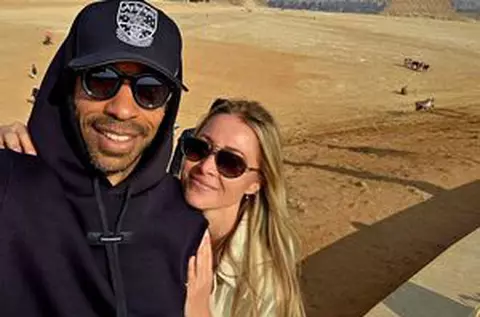 Thierry Henry, apariție rară alături de misterioasa lui iubită!