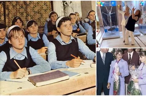 Fotografia cu Nadia Comăneci greu de explicat. Cine apare alături de ”Zeița de la Montreal” în aceeași clasă: ”Nici acum nu înțeleg!”