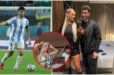 Reacția virală a iubitei lui Marcos Senesi după ce argentinianul, aflat în vacanță, a fost chemat la Cupa Mondială. Imagini virale