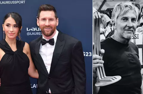 Cum au fost surprinși Lionel Messi și Antonella Roccuzzo după moartea lui Jorge Messi. Foto