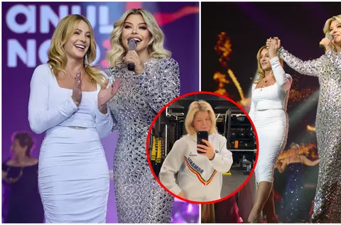 Ce cadou i-a făcut legendara Nadia Comăneci cântăreței Loredana Groza: ”O să fac totul de 10, așa ca tine”