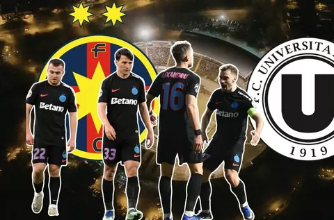 Surprize mari la FCSB – U Cluj: fără căpitanul Darius Olaru! Cum arată primul 11 al roș-albaștrilor. Exclusiv