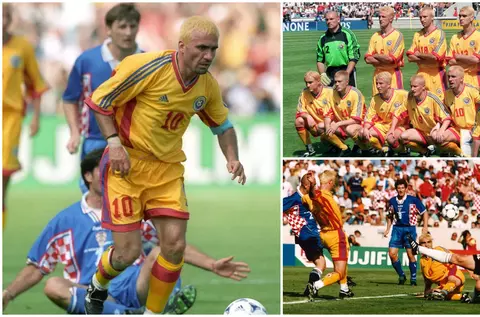 Se împlinesc 28 de ani de la ultimul meci jucat de România la Mondiale: Hagi, Popescu și Petrescu, eliminați de Boban, Suker și Asanovic