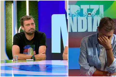 Ce reacție a avut Gabi Tamaș în direct la TV după ce a fost numit ”Eroul de la Termopane” de către un coleg