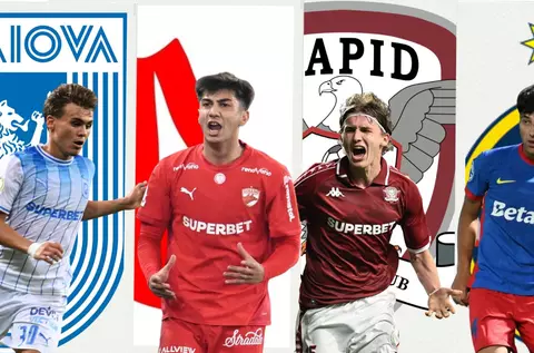 Topul jucătorilor U21 din SuperLiga! Universitatea Craiova, Rapid, FCSB şi Dinamo, blindate. Echipa care s-a bătut pentru trei trofee are probleme