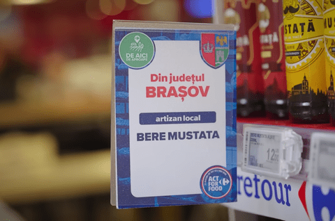 Descoperă cu Dragoș Bucur și Bianca Purcărea bunătățile de la Carrefour produse de artizanii locali