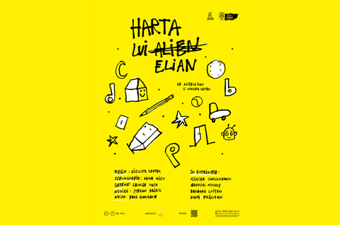 „Harta lui Elian”, primul spectacol din România dedicat copiilor cu dislexie și dificultăți de învățare, va avea trei reprezentații speciale la Teatrul EXCELSIOR 