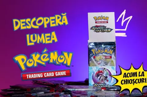 Intră în lumea Pokémon! Descoperă o colecție specială pe care nu o vei mai lăsa din mână