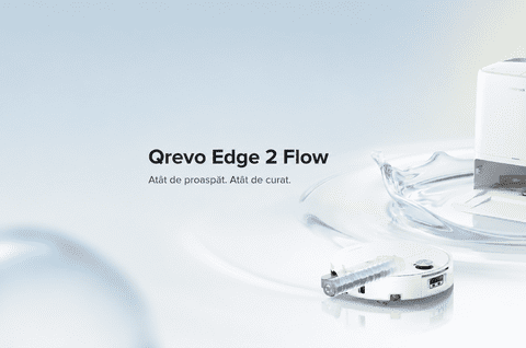 Roborock lansează în România noile Qrevo Edge 2 Flow și Qrevo 2 Pro