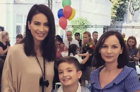 Copiii vedetelor în prima zi de şcoală