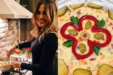 Rețetă de salată vegană de boeuf. Cum a pregătit-o Anca Țurcașiu: „Salata vegană cu dragoste”