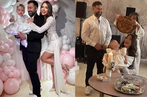 Iustina și Cornel de la Insula Iubirii au rupt turta fiicei lor. Au organizat o petrecere într-un local de lux, cu un decor de vis și un tort spectaculos, cu două etaje. Ce a ales Ivana de pe tavă