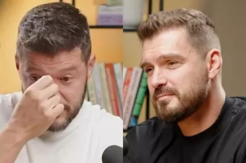Victor Slav a izbucnit în lacrimi în podcastul lui Bogdan Vlădău: „Am învățat că iubirea și durerea merg mână în mână. Iubirea, de fapt, m-a învățat că iubirea nu dispare”