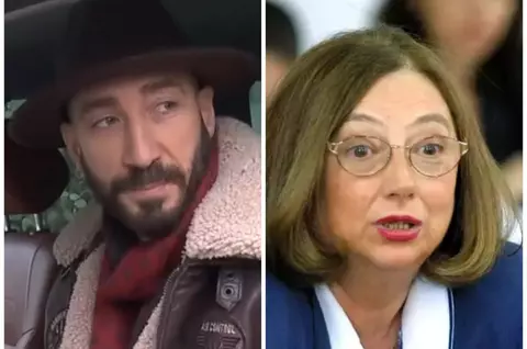 Marius Calotă, soțul cu 50 de ani mai tânăr al Rodicăi Stănoiu, primele declarații după moartea ei. Cum a răspuns după ce a fost întrebat, la cimitir, de ce fosta ministră a ajuns la spital plină de vânătăi