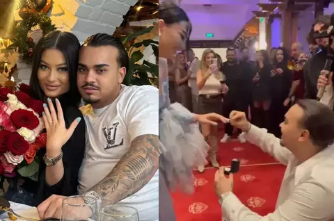 Adrian Minune Jr. a cerut-o în căsătorie pe Ariana, iubita lui. Au făcut pasul cel mare după ce au trecut printr-o despărțire