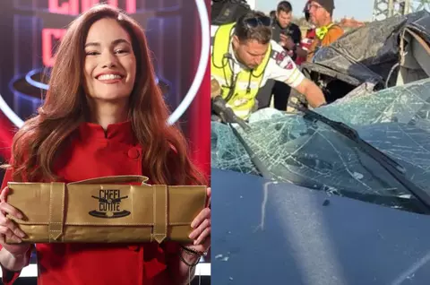 Imagini de la accidentul în care a murit Tal Berkovich, fostă concurentă Chefi la Cuțite. A murit și fratele ei, care se afla în mașină / Erau în drum spre ziua de naștere a mamei lor