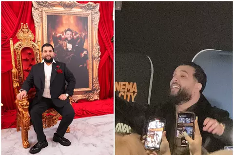 Ce le-a cântat Tzancă Uraganu fanilor săi, la avanpremiera filmului ”Un weekend criminal”, în care joacă alături de Iuliana Beregoi și Andreea Bălan: ”Bine ați venit și vă fac și o strofă” / EXCLUSIV