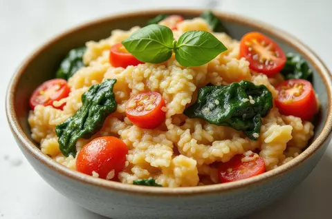 Rețetă de paste Orzo cu lămâie și spanac. Un preparat ieftin și gata în doar 10 minute