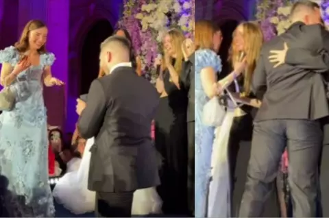 Scene de neuitat la Balul Bridgerton de la București! O tânără a fost cerută în căsătorie în fața actorilor celebrului serial, iar superba Yerin Ha a lăcrimat de emoție / Video EXCLUSIV