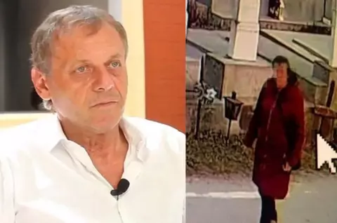 Cine este femeia care a vandalizat mormântul lui Ilie Balaci. Poliția a identificat suspecta și acum e cercetată pentru profanare de morminte