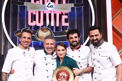 Ce mesaje i-au transmis cei patru chefi câștigătoarei Marina Luca, după finala Chefi la cuțite: "Asta contează cel mai mult"